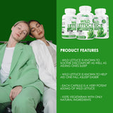 Parker Naturals Wild Lettuce Capsules 1200mg with 120 Count. 4:1 Extract. Most Potent Lactuca Virosa. Non GMO. Made in USA