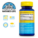 Nature's Life Vitamin B-2 250 mg - Vitamin B2 Energy Pills for Metabolism Support - High-Potency Riboflavin Plus Calcium Supplement - One Per Day - 100 Servings, 100 Tablets