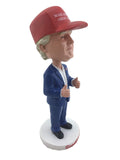 Donald Trump Presidential Bobblehead with MAGA Hat