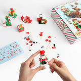 AEROQUEST Advent Calendar 2023 - Toy Building Sets for Christmas Holiday Countdown Building Block Sets for kids Toy Gift Idea to Adventure with Daily Collectible Surprises(Christmas Sleigh)