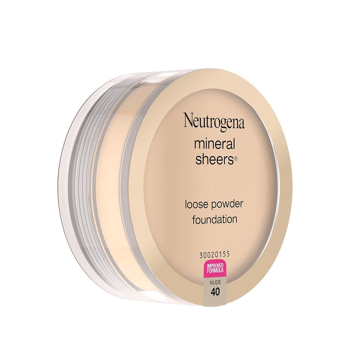 Neutrogena mineral Sheers Loose Powder Foundation #40 Nude 0.19 oz