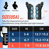 FEATOL 2 Pack Wrist Brace with Thumb Spica Splint for Dequervains Tendonitis, Carpal Tunnel, Tendonitis, Arthritis-Thumb Brace for Pain Relief-Thumb Support for Left And Right-Small/Medium