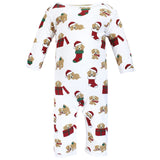 Hudson Baby Unisex Baby Cotton Coveralls, Christmas Dog, 18-24 Months