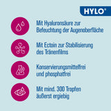 HYLO DUAL INTENSE Augentropfen bei trockenen Augen, intensiv, mit Hyaluronsäure und Ectoin, 10 ml, Lösung