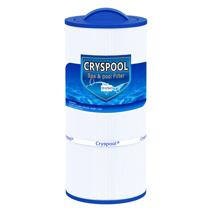 Cryspool® 07043 Filter Compatible with Caldera 75, C-7375, 1019301, 73531, PCD75N, FC-3964, 75 Sq. Ft Spa Filter Cartridge, 1 Pack