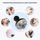 COMFIER Electric Scalp Massager Hair Growth,Handheld Head Massager for Headaches,84 Massage Nodes,Hair Massager,Deep Kneading and Stress Relief,Head Scratcher,Ideal Gifts for Mom,Dad,Women,Men