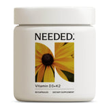 Needed. Expertly-Formulated Prenatal Vitamin D3/K2 | for Fertility, Pregnancy Breastfeeding, and Postpartum, Healthy Immunity and Bone Development, Supports Breast Milk Vitamin D Levels | 60 Capsules