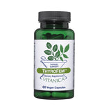 Vitanica ThyroFem, Thyroid Gland Support, Vegan, 60 Capsules