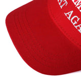 MAGA Hat Trump 2024,Embroidered Make America Great Again Donald Trump Slogan Hat and American Flag Adjustable Baseball Cap (MAGA and Flag Red)