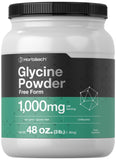 Horbäach Glycine Powder 3 lbs | Free Form Supplement | Unflavored Powder | Vegetarian, Non-GMO, Gluten Free