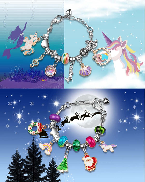 Girls Advent Calendar 2023, Charm Bracelets Making Kit for Kids Christmas Countdown Calendars 24 Days Xmas Jewelry Making Kit for Girls 5-7, Teens Teenagers Girl 8-12 & Women Arts and Crafts Gift Toys