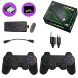 Nikodocr Retro Game Console, Plug & Play Video TV Retro Stick with 10000+ Games, 9 Emulators, 4K HDMI Output, Dual Controllers(64G)