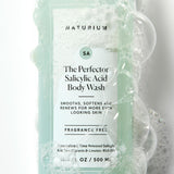 Naturium The Perfector Salicylic Acid Body Wash, Gentle & Smoothing Cleanser, The Perfect Duo