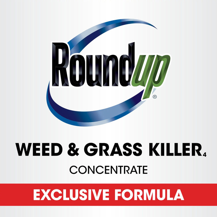 6 Bottles Roundup Concentrate Weed and Grass Killer - 32 FL OZ Makes 10 Gallons