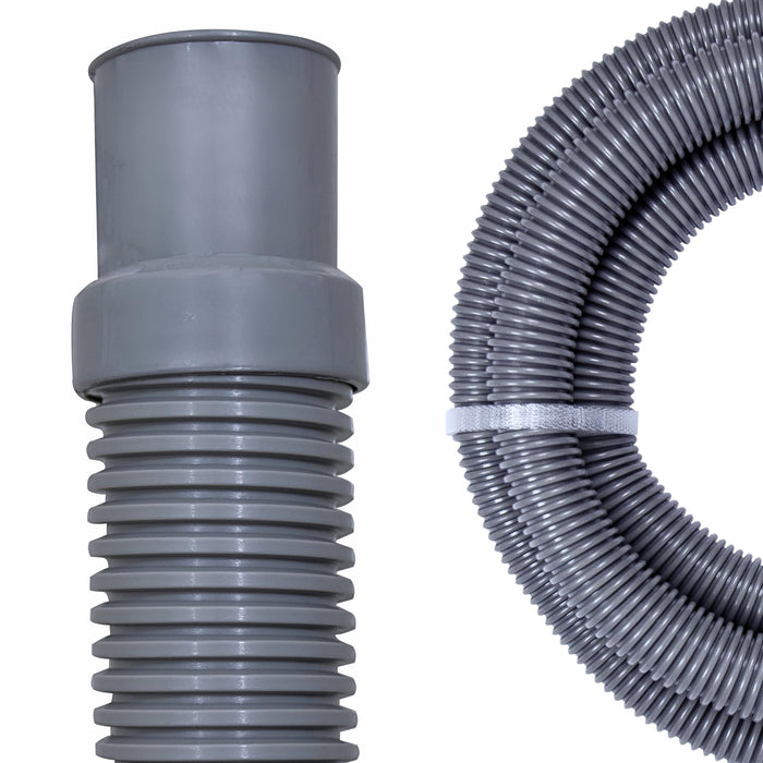 SWIMLINE HYDROTOOLS Pool Pump Filter Connection Hose W/ Cuff | 1.5 Inch X 6 Foot | Heavy-Duty Flexible, Durable & Leakproof | Chemical & UV Resistant | For Above Ground Pools Skimmer Filters & Pumps