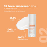 Newkee Face Sun Cream Spf 50+ (30 Ml) Waterproof Sun Protection, Instant Protection, Ideal for Sports, Face Sunscreen Developed by Manuel Neuer & Angelique Kerber