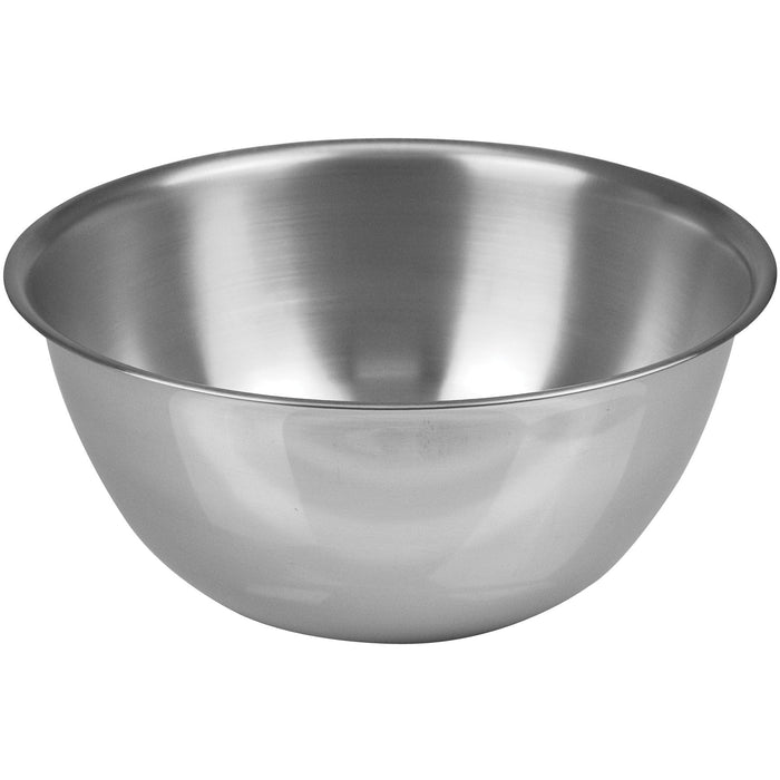 Fox Run Large Stainless Steel Mixing Bowl, 6.25-Quart, 11.75 x 5.5 inches, Metallic