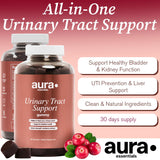 Aura Cranberry Gummies for Women - Urinary Tract Health Support