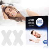 ACWOO Mouth Tape for Sleeping, 120Pcs Sleep Strip Mouth Tape for Snoring, Sleep Mouth Tape to Improve Night Sleep, Reduce Mouth Breathing and Snoring, Anti Snoring Devices for Men and Women