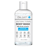 DR. LIFT Antibacterial Body Wash, 8 oz (3-Pack) - Gentle & Effective Shower Gel - Made in America