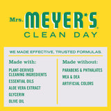 Mrs. Meyer's Clean Day Liquid Hand Soap Refill, Cruelty Free and Biodegradable Hand Wash Made with Essential Oils, Honeysuckle Scent, 975 ml