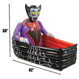 Halloween Inflatable Dracula Coffin Cooler