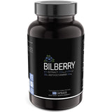 SYMNUTRITION Bilberry Extract 1000mg, 25% Anthocyanins 50mg - 120 Count (V-Capsules) / 120 Servings; European Blueberry: Manufactured in a cGMP-Registered Facility in USA; Vegan & Gluten Free
