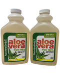 ThisNThat Aloe Vera Juice Bundle Includes: (2) Fruit of The Earth 32oz Original Aloe & ThisNThat Recipe Card