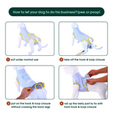 Kuoser Recovery Suit for Dogs Cats After Surgery, Professional Pet Recovery Shirt Dog Abdominal Wounds Bandages, Substitute E-Collar & Cone,Prevent Licking Dog Onesies Pet Surgery Recovery Suit