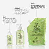 Youth To The People Facial Cleanser, Refill Pouch - Kale and Green Tea Cleanser - Gentle Face Wash, Makeup Remover + Pore Minimizer for All Skin Types - Vegan (16.9oz)