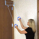 DMI Exercise Pulley Set for Physical Therapy helps Increase Mobility, White