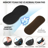 Runkelai Plantar Fasciitis Brace Night Splint with Soft Memory Foam Pad: 2 Packs 2022 Upgraded | For Achilles Tendonitis Relief Foot Drop Heel Arch, Ankle Pain Support for Women Men