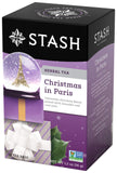 Stash Tea Christmas in Paris Herbal Tea - Non-GMO Project Verified Premium Tea with No Artificial Ingredients, 18 Count (Pack of 6) - 108 Bags Total