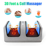 Shiatsu Foot & Calf Massager with Compression & Heating, Deep Tissue Kneading Improves Circulation, Helps Plantar Fasciitis, for Foot, Calf, Arms