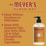 MRS. MEYER'S CLEAN DAY Hand Soap, Made with Essential Oils, Apple Cider, 12.5 Fl Oz (Pack of 3)