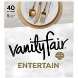 Vanity Fair Entertain Paper Napkins, 320 Count, Disposable Napkins Made For Entertaining And Events