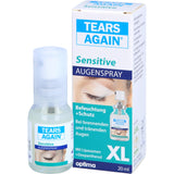 TEARS AGAIN Sensitive XL eye spray for burning and watery eyes, 20 ml solution