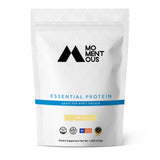 Momentous Essential Grass-Fed Whey Protein Isolate, 24 Servings Per Pouch for Essential Everyday Use, Gluten-Free, NSF Certified (Vanilla)