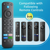 Replacement Voice-Remote-Control for TV-Stick/TV Cube and Compatible with Insignia/Toshiba/Pioneer Fires Smart TVs