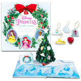 Disney Princess Advent Calendar Countdown to Christmas - 25 Day Pop-Up Calendar with Ornaments, Stickers and More | Holiday Gift Set