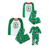 The Children's Place Baby Adult Family Matching, Holiday Pajama Sets, Fleece, Green Christmas with My Gnomies