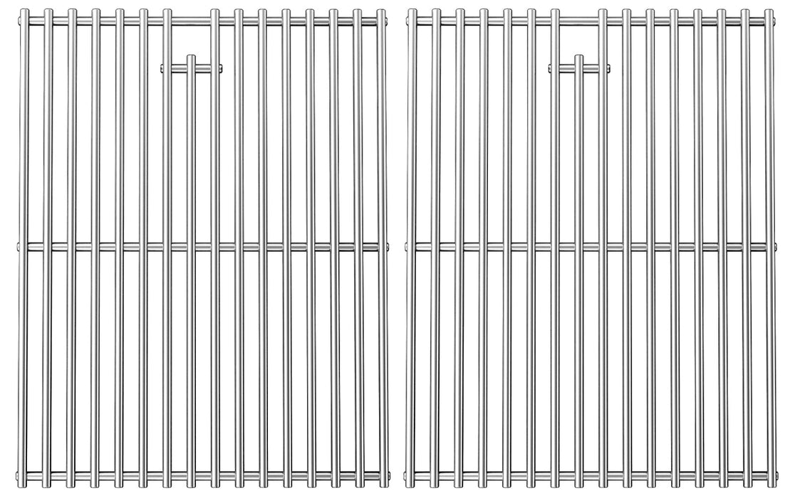 17 Inches Cooking Grates for Home Depot Nexgrill 720-0830H 720-0830D 720-0783E 720-0783C for Nexgrill Replacement Parts 4 Burner Gas Grill Grates Stainless Steel 2 Pack for 5 Burner