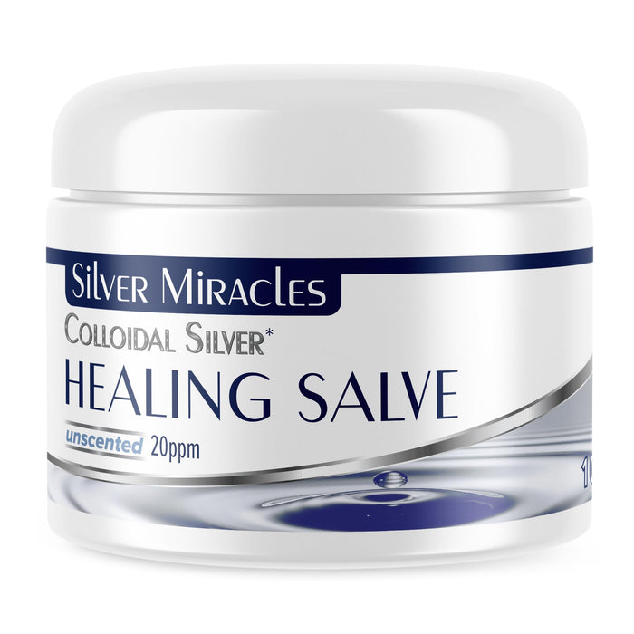 Silver Miracles Healing Salve – Natural Skin Care Balm