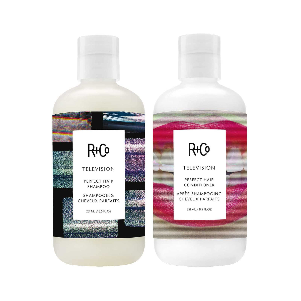 R+Co Television Perfect Hair Shampoo + Conditioner Kit | Body + Shine