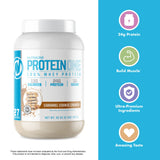 NutraOne ProteinOne Whey Protein Promote Recovery and Build Muscle with a Protein Shake Powder for Men & Women (Vanilla Ice Cream, 2 LB)