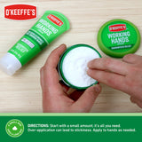 O'Keeffe's Working Hands Hand Cream, For Extremely Dry, Cracked Hands, 6.8 oz Jar (Value Size, Pack of 2)