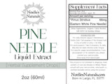 Pine Needle Extract - Made from Wildcrafted Eastern White Pine Needles - Organic Tincture - High in Shikimic Acid - Immune Support Drops