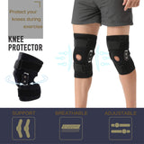 Plus-Size Decompression Knee Brace, Stable Support of The Knee, Effective Relief of ACL, Arthritis, Meniscus Tear, Tendinitis Pain, Adjustable Compression Band, Suitable for Men and Women