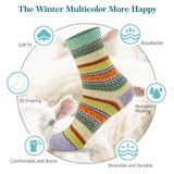 MORECOO Womens Socks Winter - Christmas Gifts for Women - Thick Wool Soft Warm Fuzzy Cozy Socks for Women