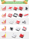 Advent Calendar 2024, Christmas Countdown Calendar with 24Pcs Balance IQ Maze Game Mini Fidget Puzzle Box for Kids Christmas Gifts for Boys Girls and Adults Brain Teaser Puzzle Cubes for Adults